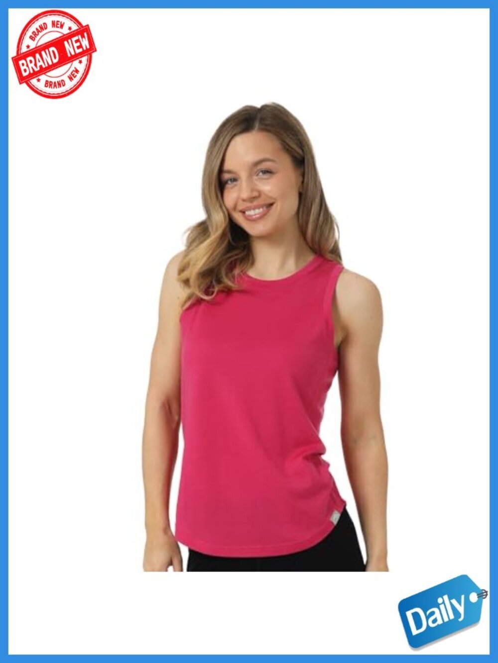 Merino Wool Tank Top Women Active Undershirt Moisture Wicking Breathable